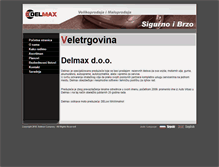 Tablet Screenshot of delmax.rs